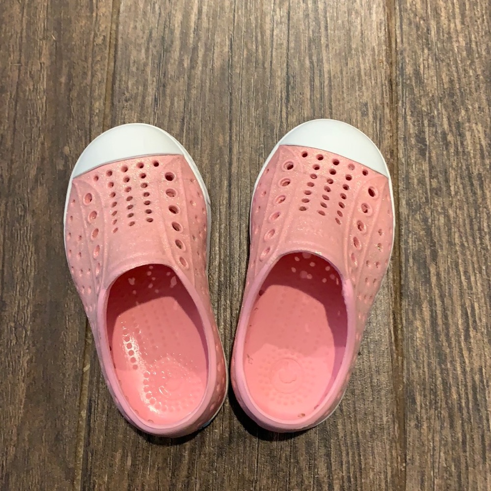 Pink Glitter Natives size C 6